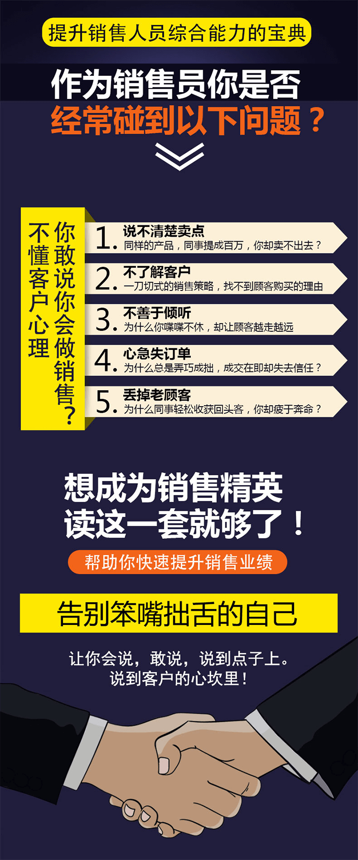 销售成交话术谈判签单技巧营业人员导购资料客服手册营销 介绍图片