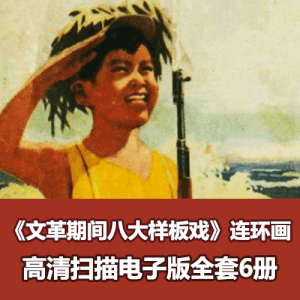 《我们是毛主席的红小兵》连环画小人书全套6册