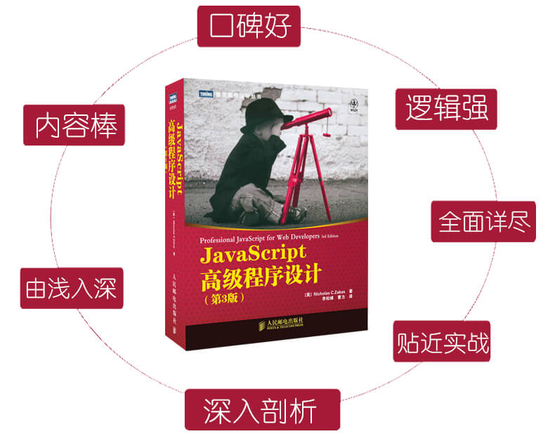 JavaScript高级程序设计 第3三版 js语言教材 JavaScript权威指南 介绍图片